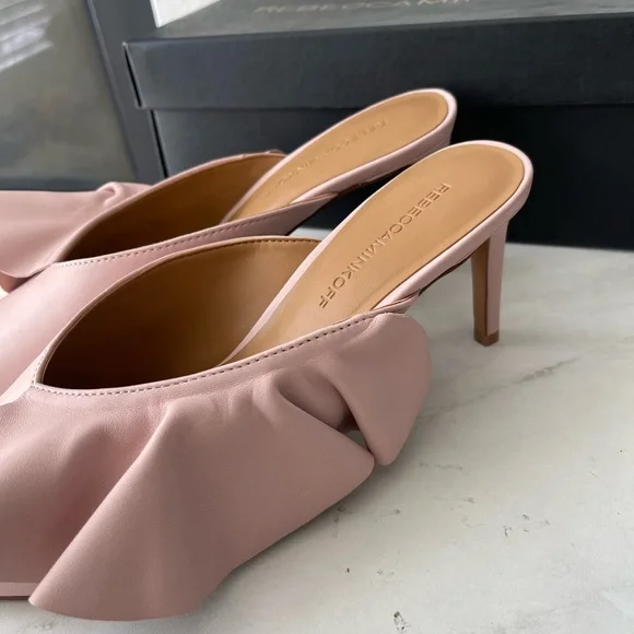 Rebecca Minkoff Millenial Pink Leather Giov Pump - Picture 6 of 7